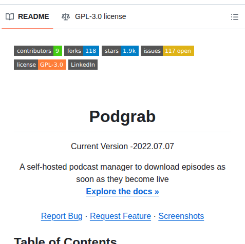 Akhilrex Podgrab screenshot