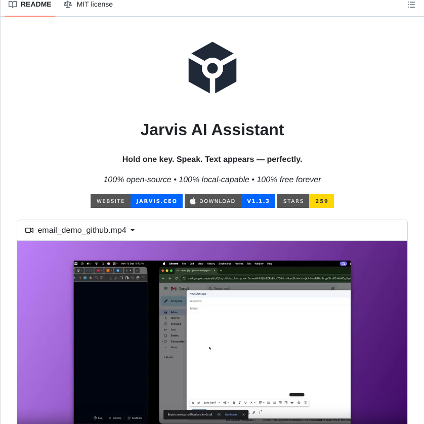 Akshayaggarwal99 Jarvis Ai Assistant screenshot