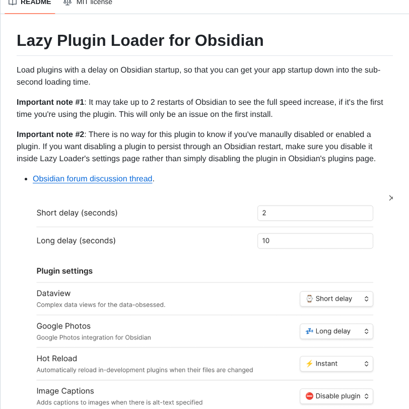 Alangrainger Obsidian Lazy Plugins screenshot