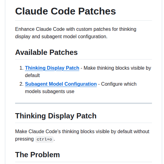 Aleks Apostle Claude Code Patches screenshot