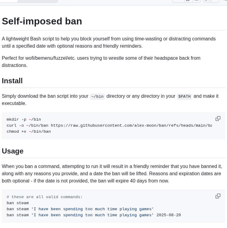 Alex Moon Ban screenshot