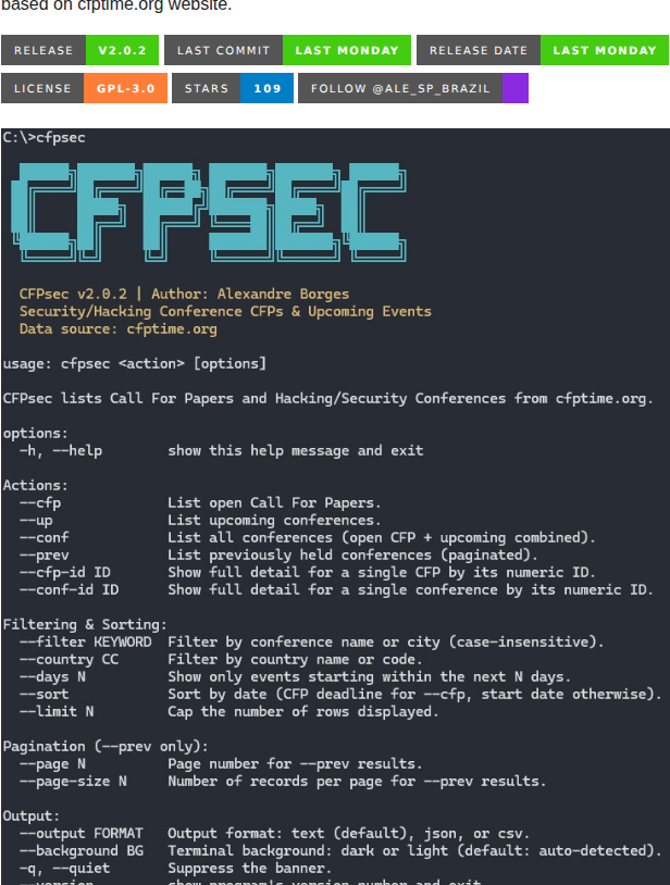 Alexandreborges Cfpsec screenshot