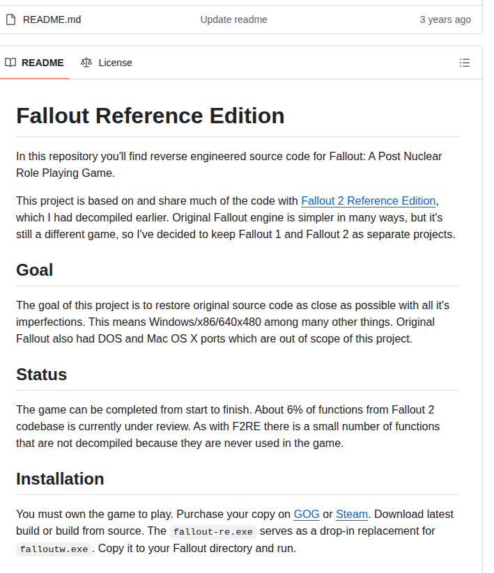 Alexbatalov Fallout1 Re screenshot