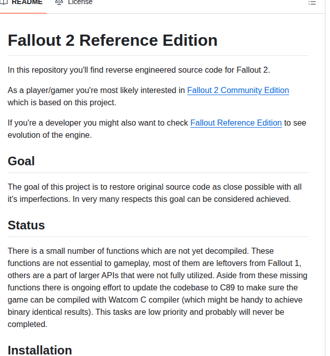 Alexbatalov Fallout2 Re screenshot