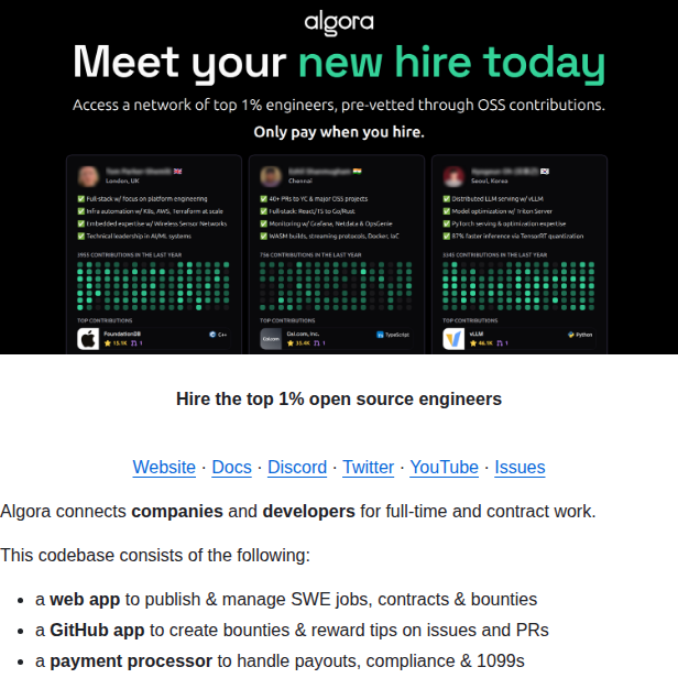 Algora Io Algora screenshot