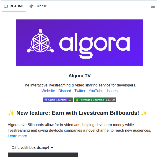 Algora Io Tv screenshot