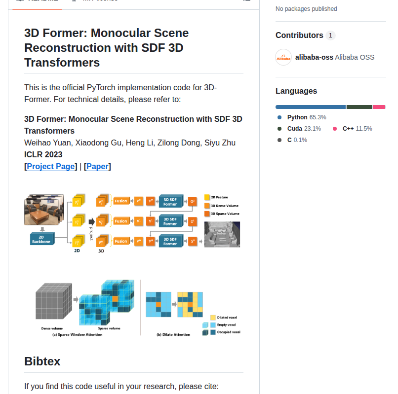 Alibaba Damo Academy Former3d screenshot