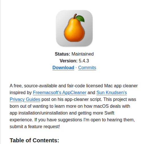 Alienator88 Pearcleaner screenshot