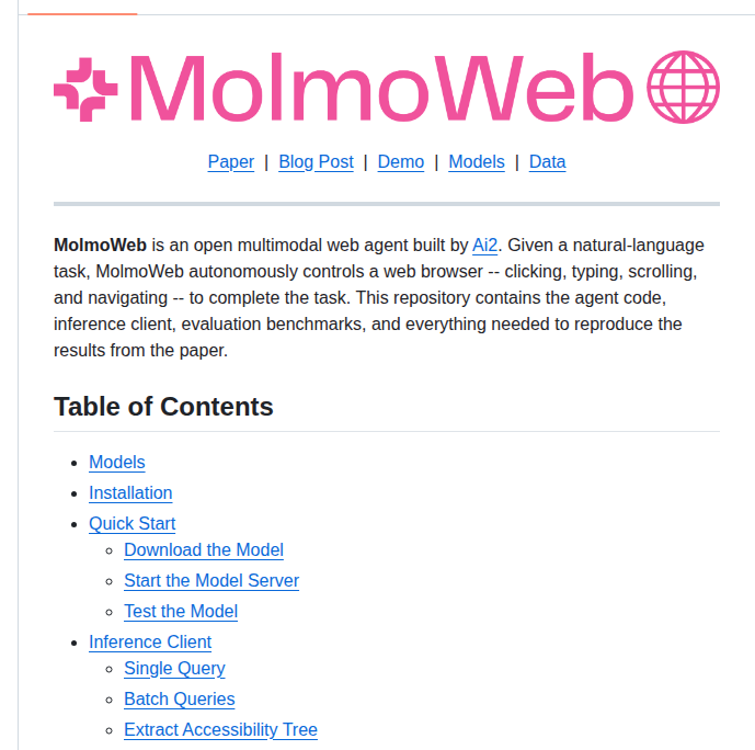 Allenai Molmoweb screenshot