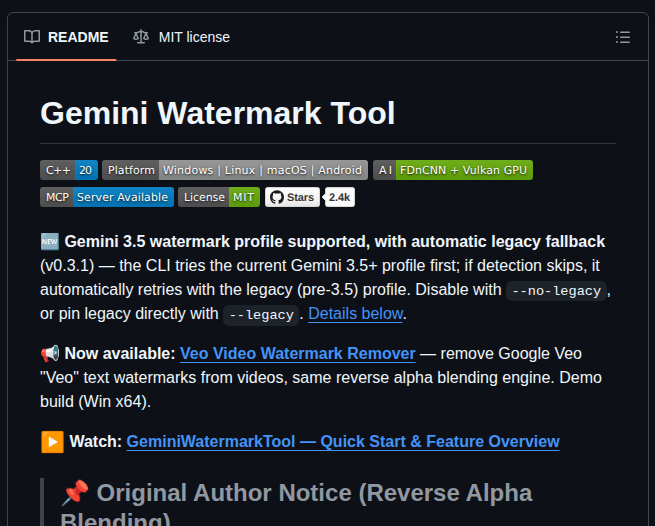Allenk Geminiwatermarktool screenshot
