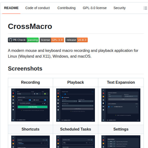 Alper Han Crossmacro screenshot