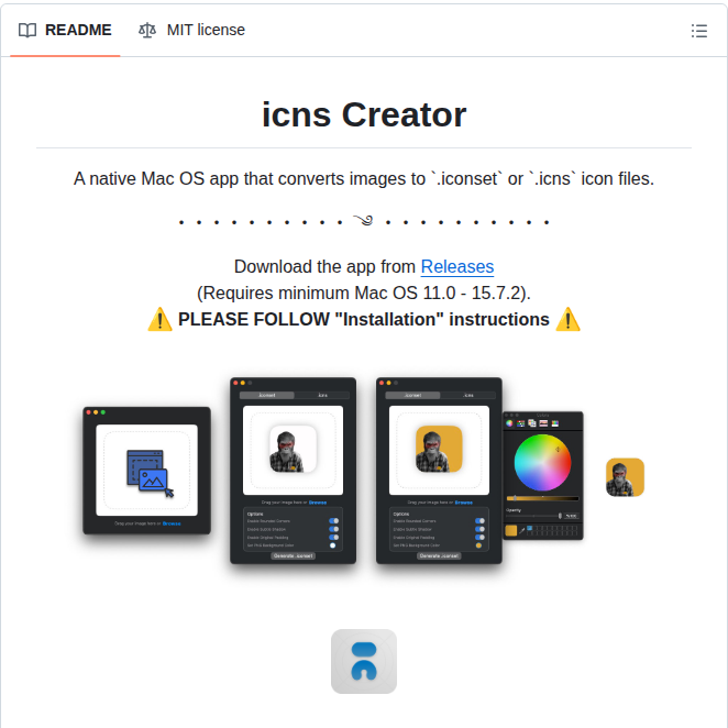 Alptugan Icns Creator screenshot