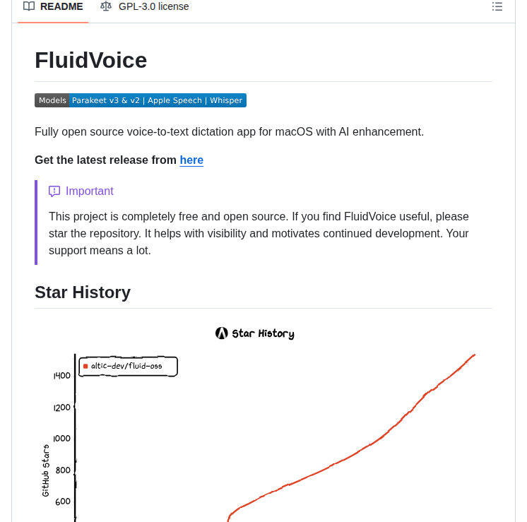 FluidVoice：リアルタイム音声合成・認識AIツール - AIツール日本語解説 | AI Heartland