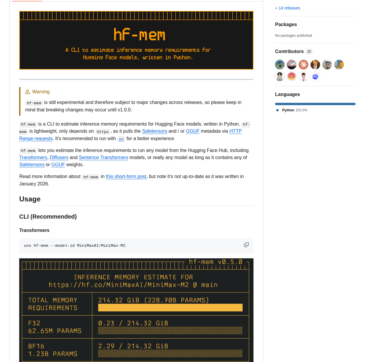 Alvarobartt Hf Mem screenshot