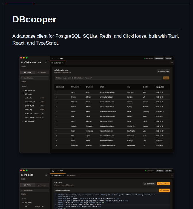 Amalshaji Dbcooper screenshot