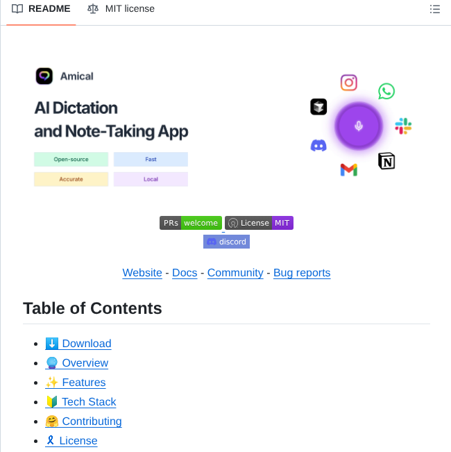 Amicalhq Amical screenshot