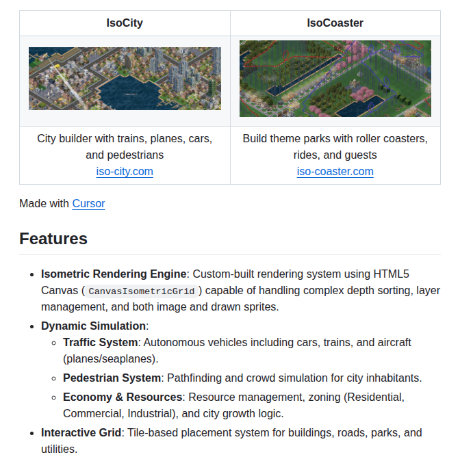 Amilich Isometric City screenshot