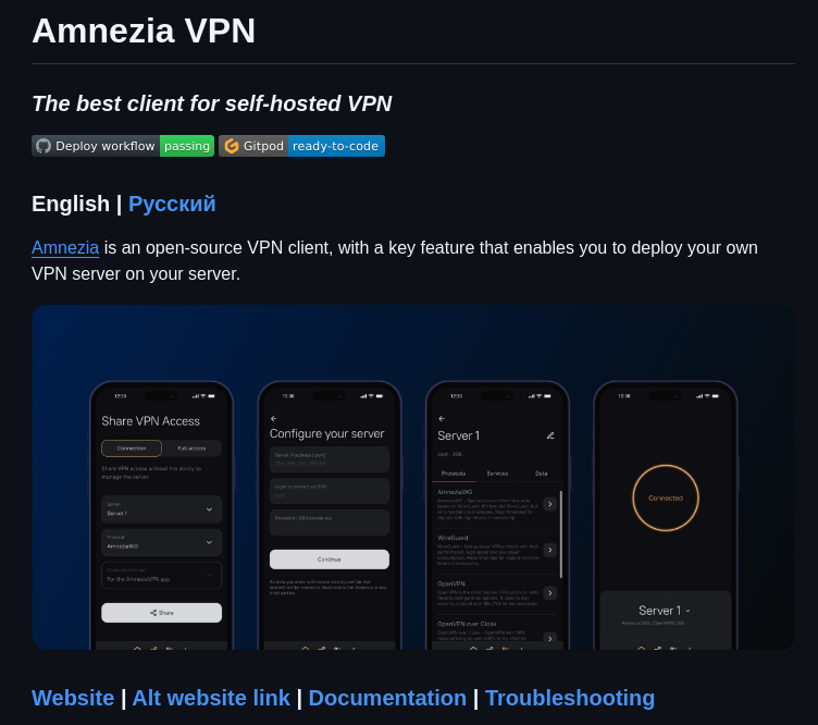 Amnezia Vpn Amnezia Client screenshot