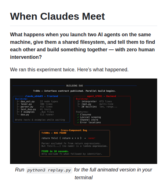 Anadim When Claudes Meet screenshot