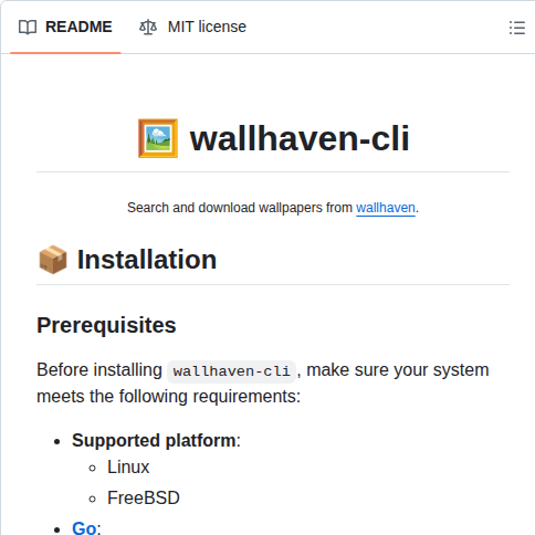 Ananasmoe Wallhaven Cli screenshot