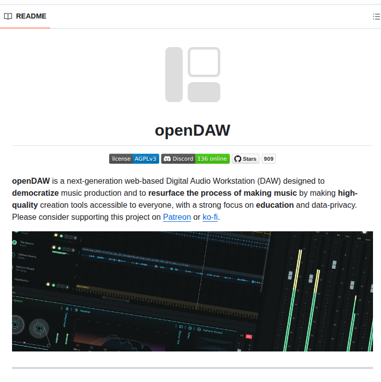 Andremichelle Opendaw screenshot