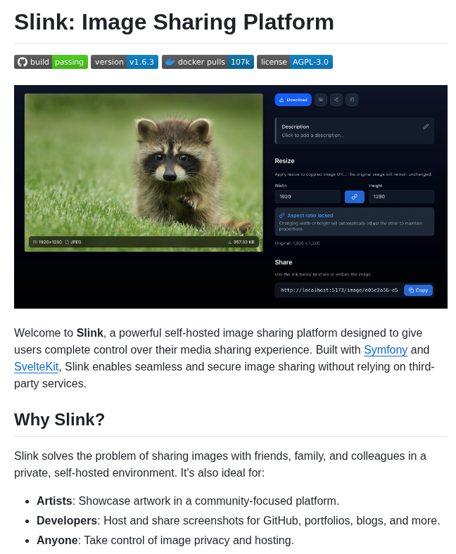 Andrii Kryvoviaz Slink screenshot