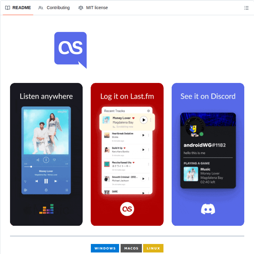 Androidwg Discord.fm screenshot