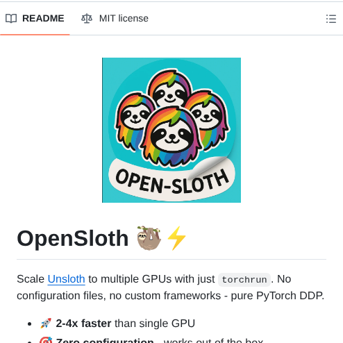Anhvth Opensloth screenshot