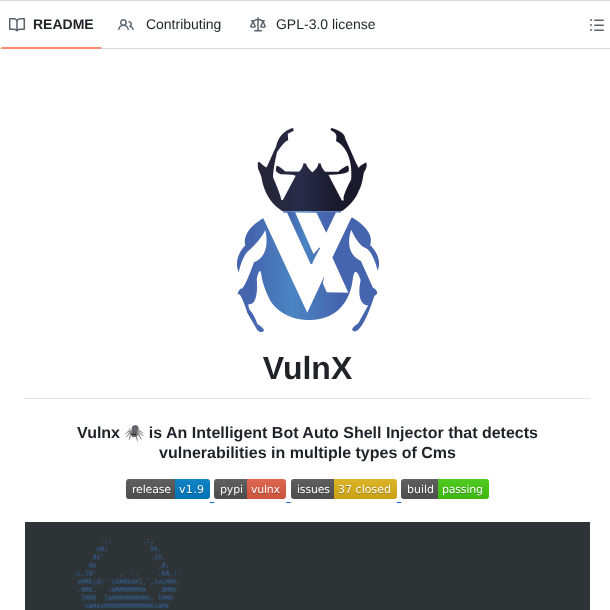 Anouarbensaad Vulnx screenshot