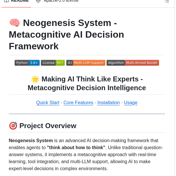 Answeryt Neosgenesis screenshot