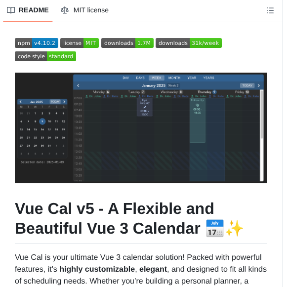 Antoniandre Vue Cal screenshot