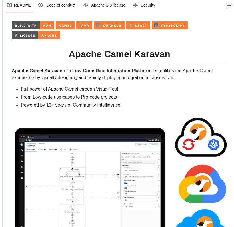 Apache Camel Karavan screenshot