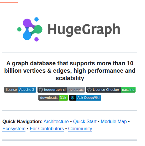 Apache Hugegraph screenshot