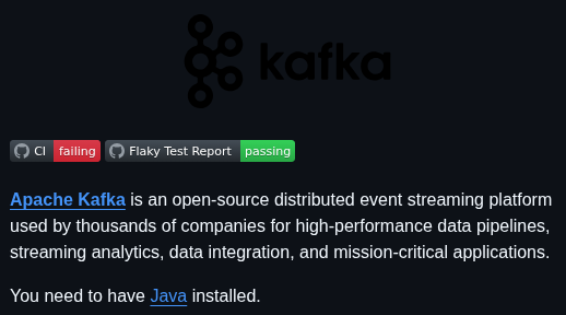 Apache Kafka screenshot