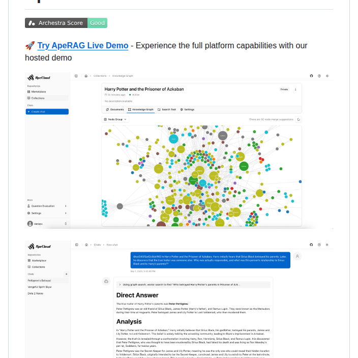 Apecloud Aperag screenshot