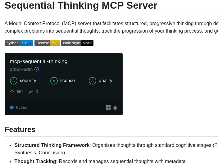 Arben Adm Mcp Sequential Thinking screenshot
