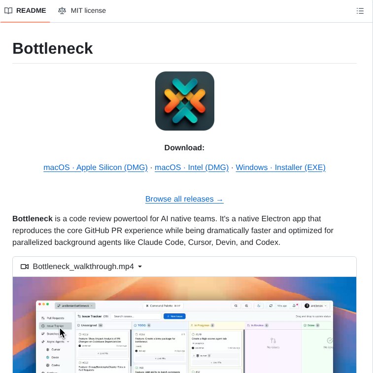 Areibman Bottleneck screenshot