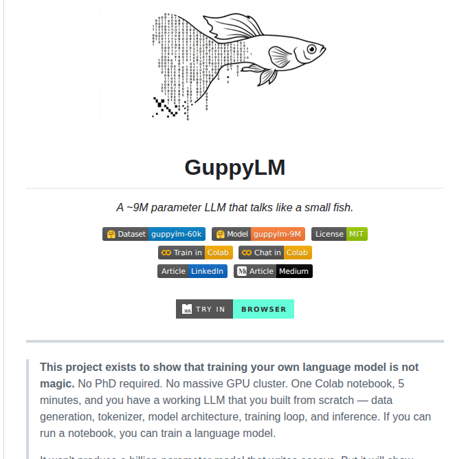 Arman Bd Guppylm screenshot