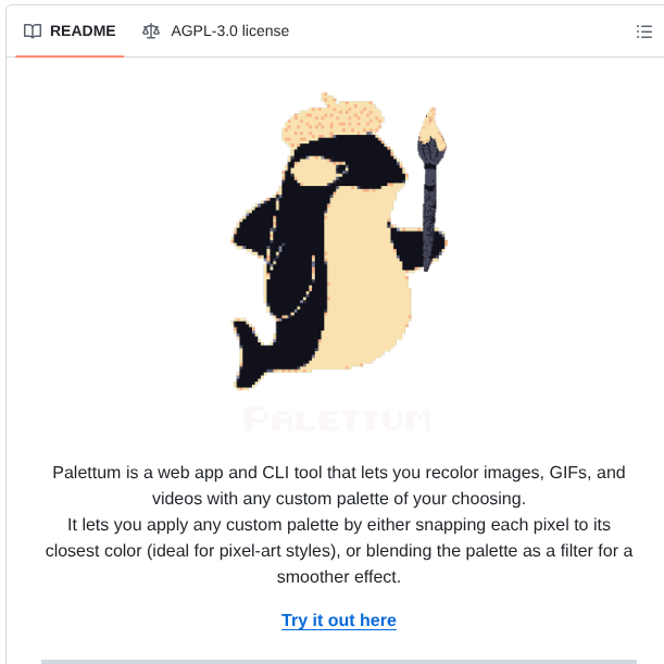 Arrowpc Palettum screenshot