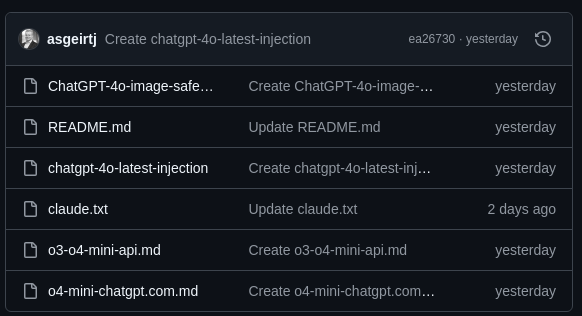 Asgeirtj System_prompts_leaks screenshot