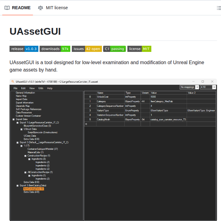 Atenfyr Uassetgui screenshot