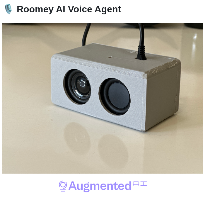 Augmentedstartups Roomey_ai_voice_agent screenshot