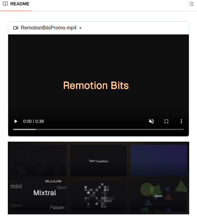 Av Remotion Bits screenshot