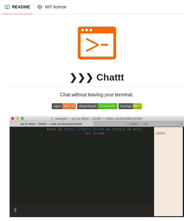 Aviaryan Chattt screenshot