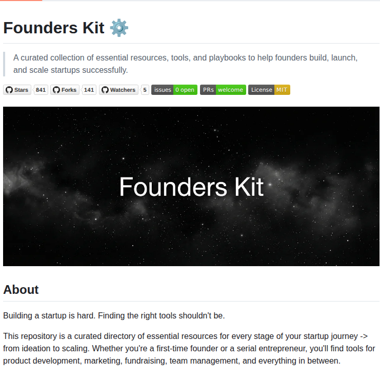 Avinash201199 Founders Kit screenshot