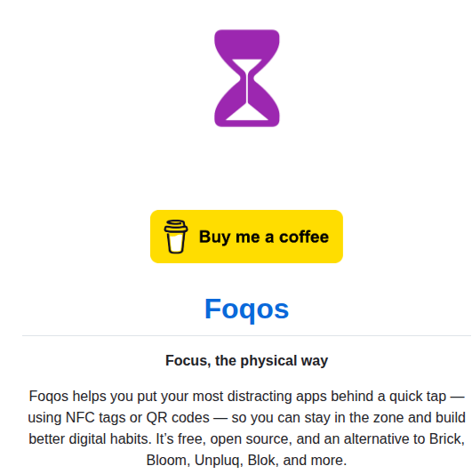 Awaseem Foqos screenshot