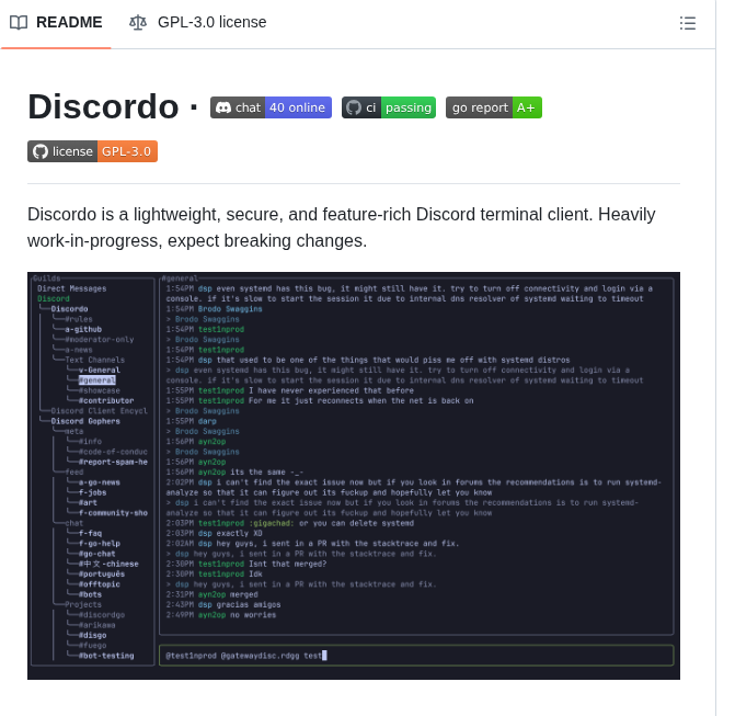Ayn2op Discordo screenshot