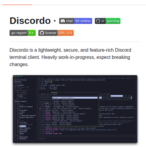 Ayn2op Discordo screenshot