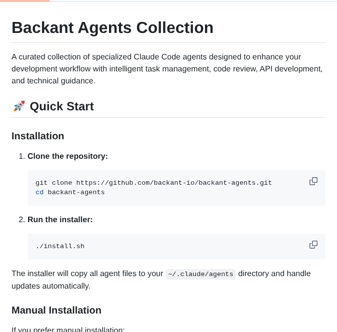 Backant Io Backant Agents screenshot
