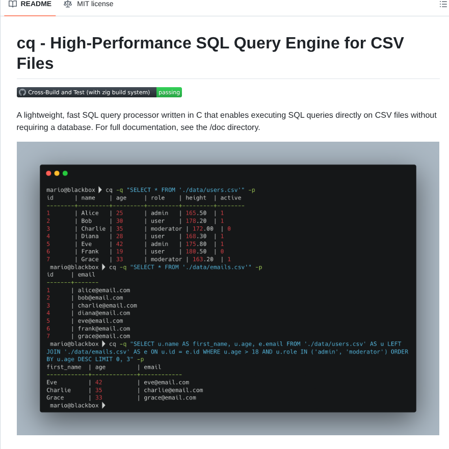 Baldimario Cq screenshot
